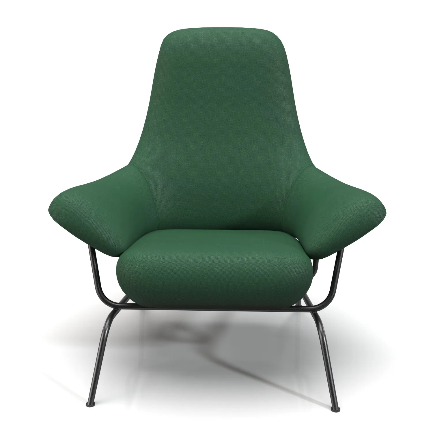 Hai Lounge Chair PBR 3D Model_04